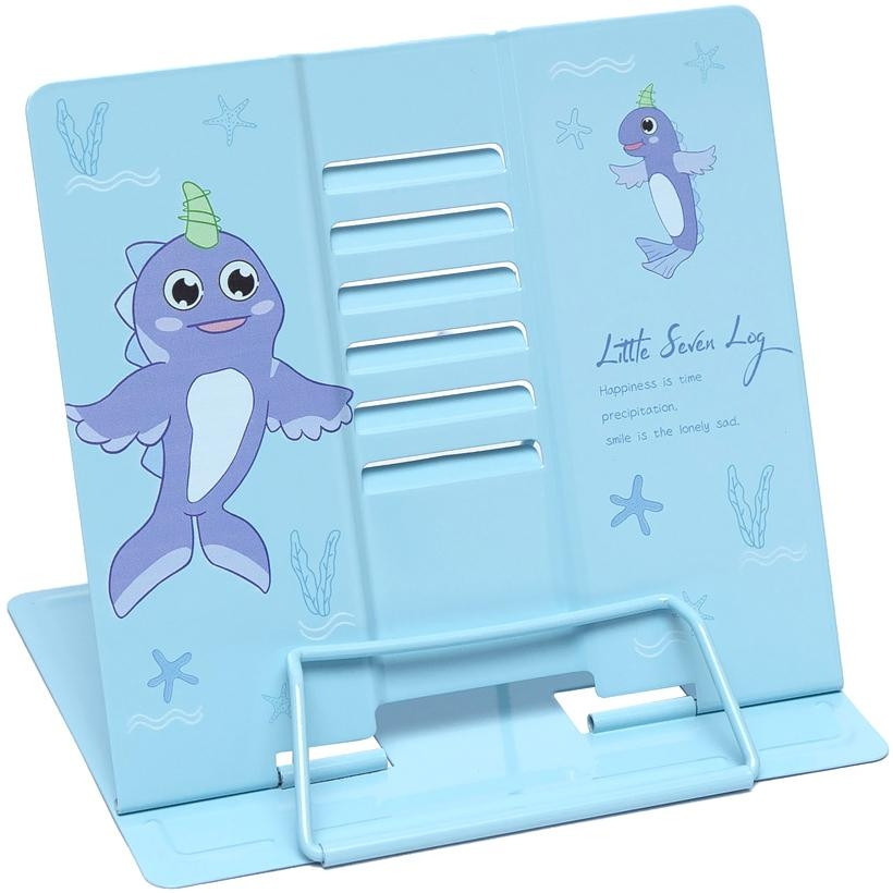 Металева підставка для книг "Little Seven log" LTS-8183(Turquoise)