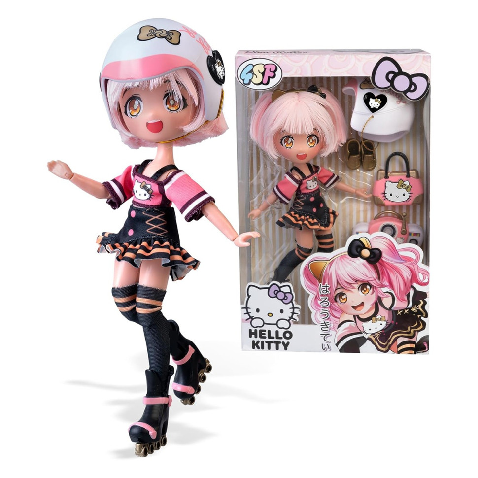 Дитяча лялька "Золота Роллер Діва" 4SF Manga Dolls HKTF1000 серії "Hello Kitty"