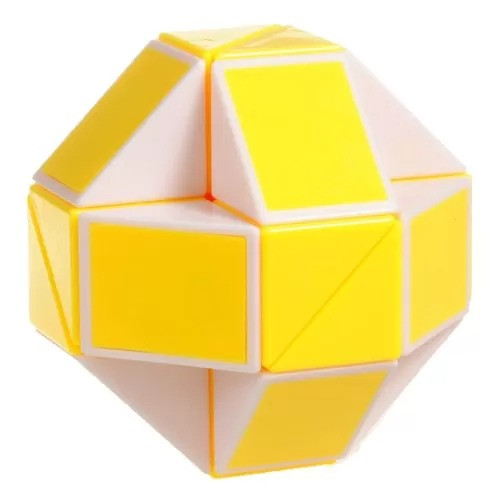 Змійка Рубика біло-жовта Smart Cube SCT405 в коробці