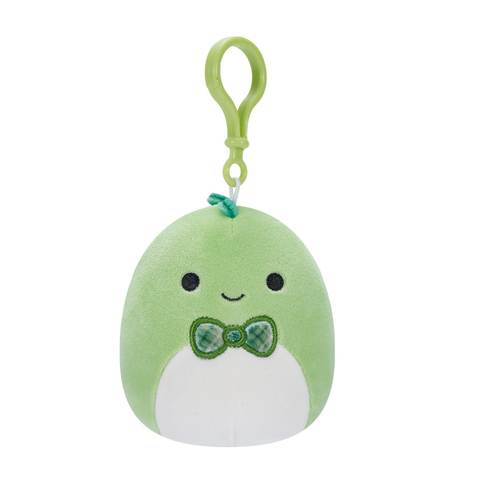 М9;яка іграшка Діно Денні Squishmallows SQCP00151 на кліпсі 9 см
