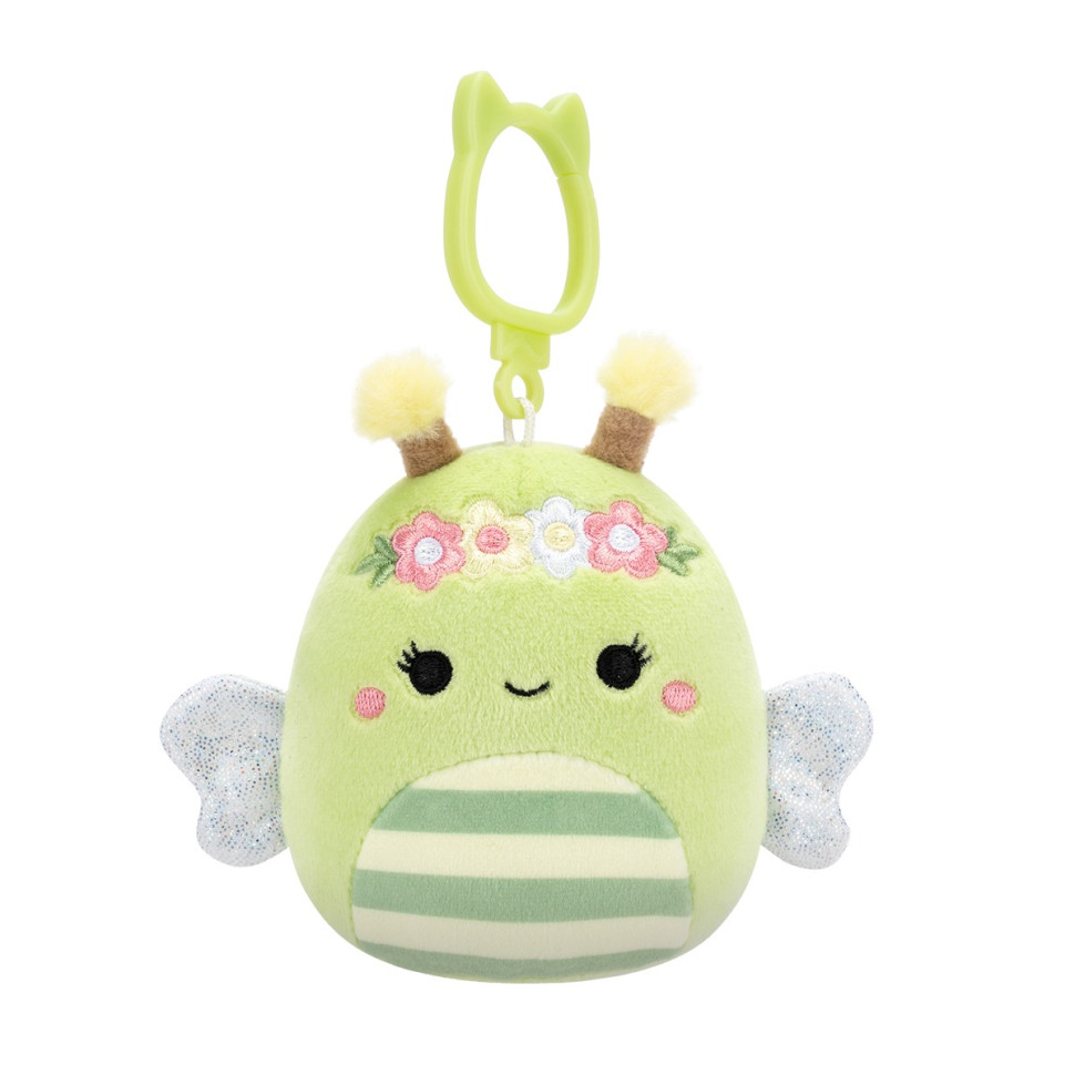 М9;яка іграшка на кліпсі Бджілка Сібіл Squishmallows SQCP00460, 9 см