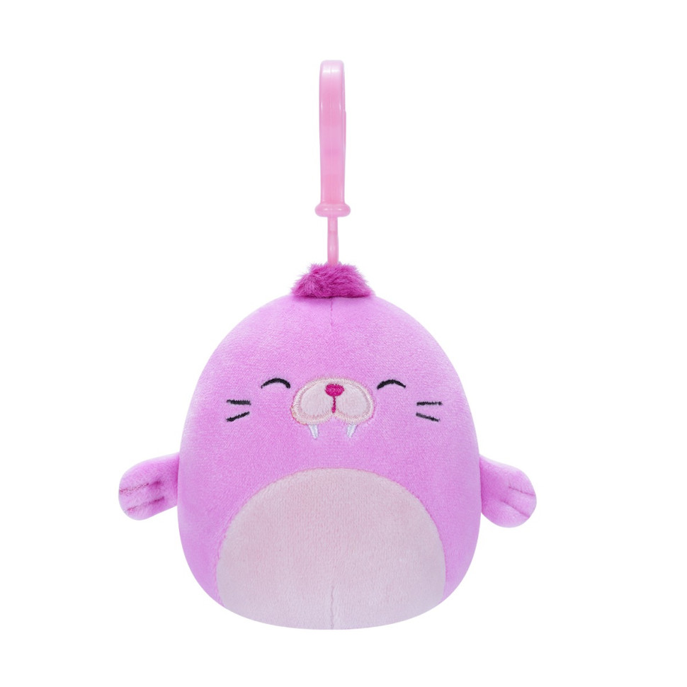 М9;яка іграшка Морж Пепе Squishmallows SQCP00150 на кліпсі 9 см