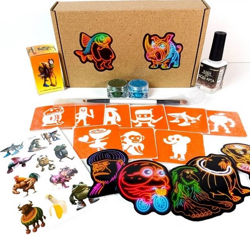 Подарунковий набір "Брейнрот" gift-box-brainrot-1kid