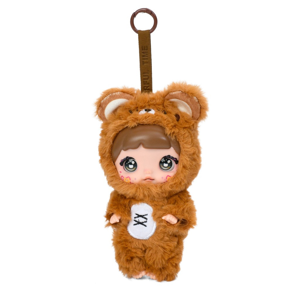 Дитяча м9;яка іграшка-брелок "Lovely Baby" 6053a(Brown)