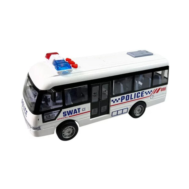 Дитячий інерційний автобус YM-9906F(White) 19х6,5х8 см