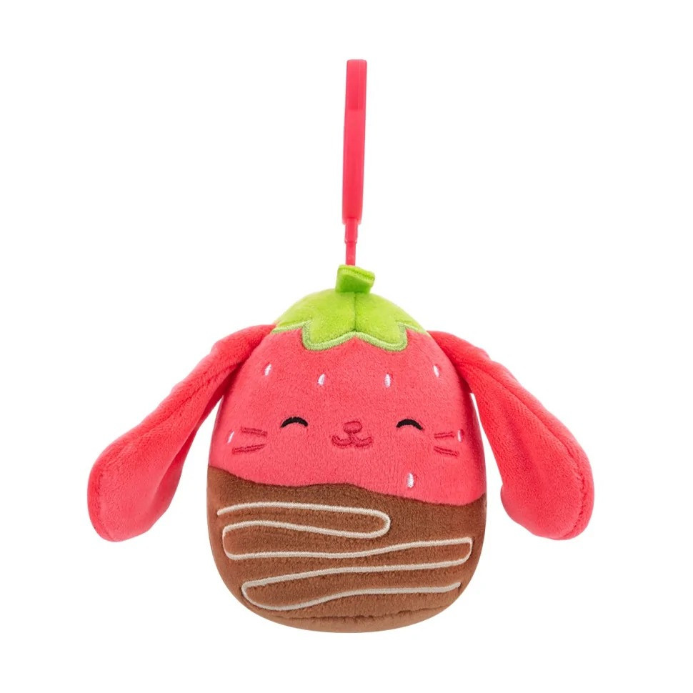 М9;яка іграшка на кліпсі Кролик Гунда Squishmallows SQCP00464, 9 см