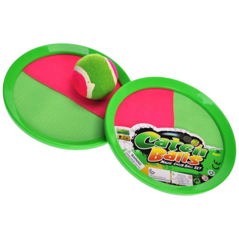 Дитяча розважальна гра "Catch ball" 750-2CH, 2 тарілки для лову, м9;яч