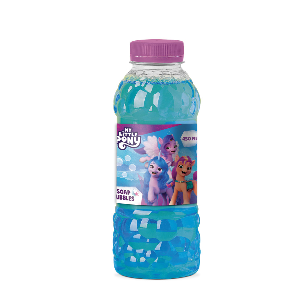 Мильні бульбашки "Mega Bubbles з тарілкою My Little Pony" 200635 об9;єм 450 мл