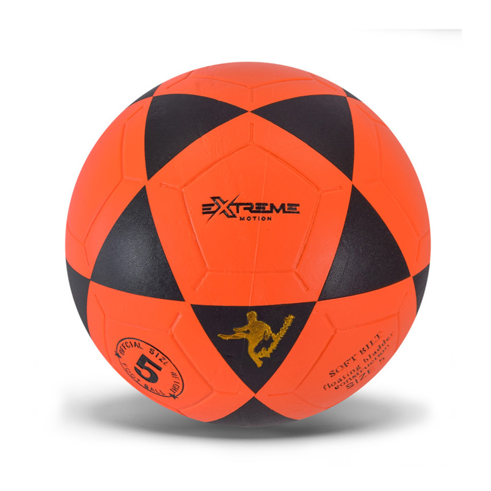 М9;яч футбольний FB24521(Orange) розмір №5, ПВХ, 390 гр