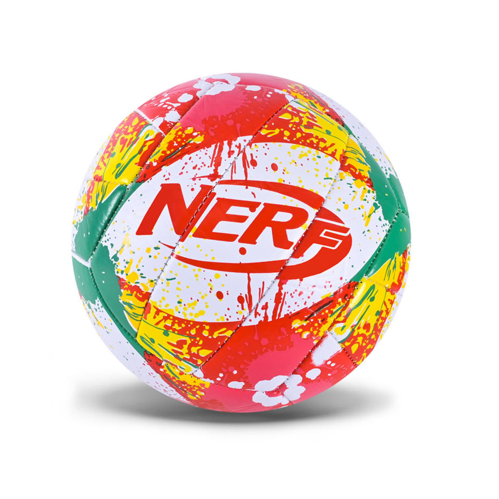 М'яч волейбольний Nerf VB25621(Red) полімерні матеріали, діаметр 21 см