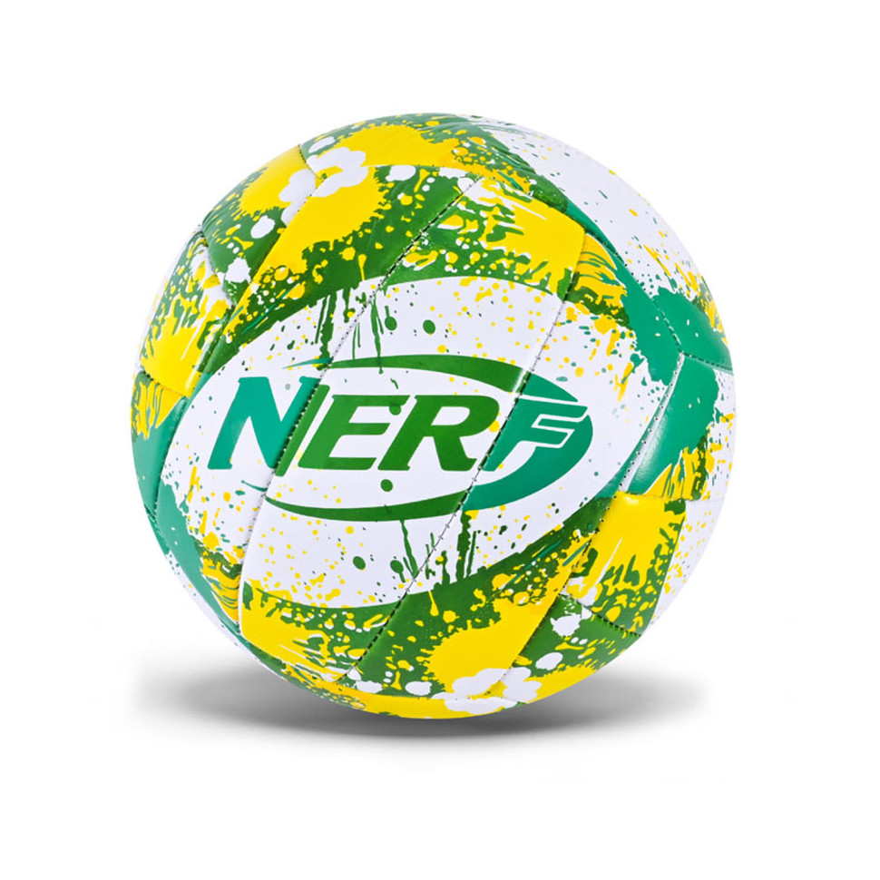 М9;яч волейбольний Nerf VB25621(Green) полімерні матеріали, діаметр 21 см