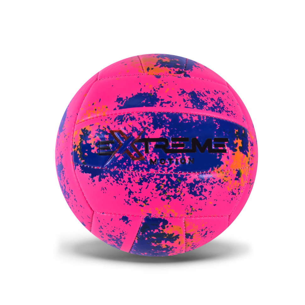 М9;яч волейбольний VB25614(Pink) полімерні матеріали, діаметр 21 см