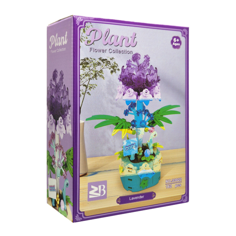 Дитячий конструктор Plant Flower Collection 33022, 162 деталей