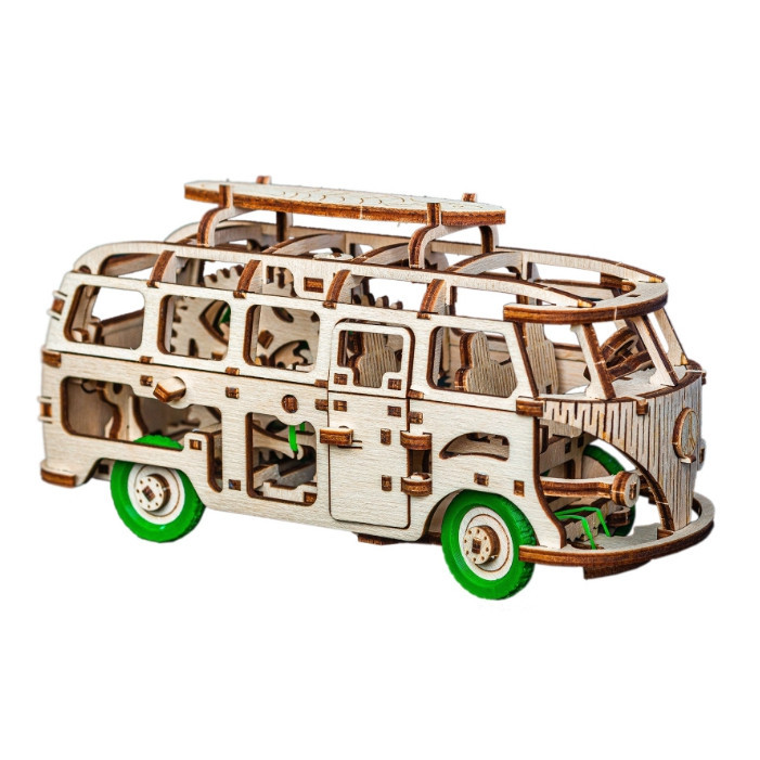 УЦІНКА! Дерев9;яний конструктор "Dream Van" Time for Machine T4M380301G-UC Зелений