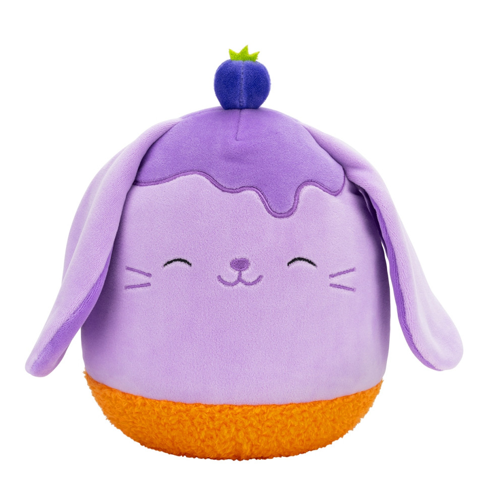 Дитяча м9;яка іграшка Чорничний Кролик Squishmallows SQER01208, 19 см