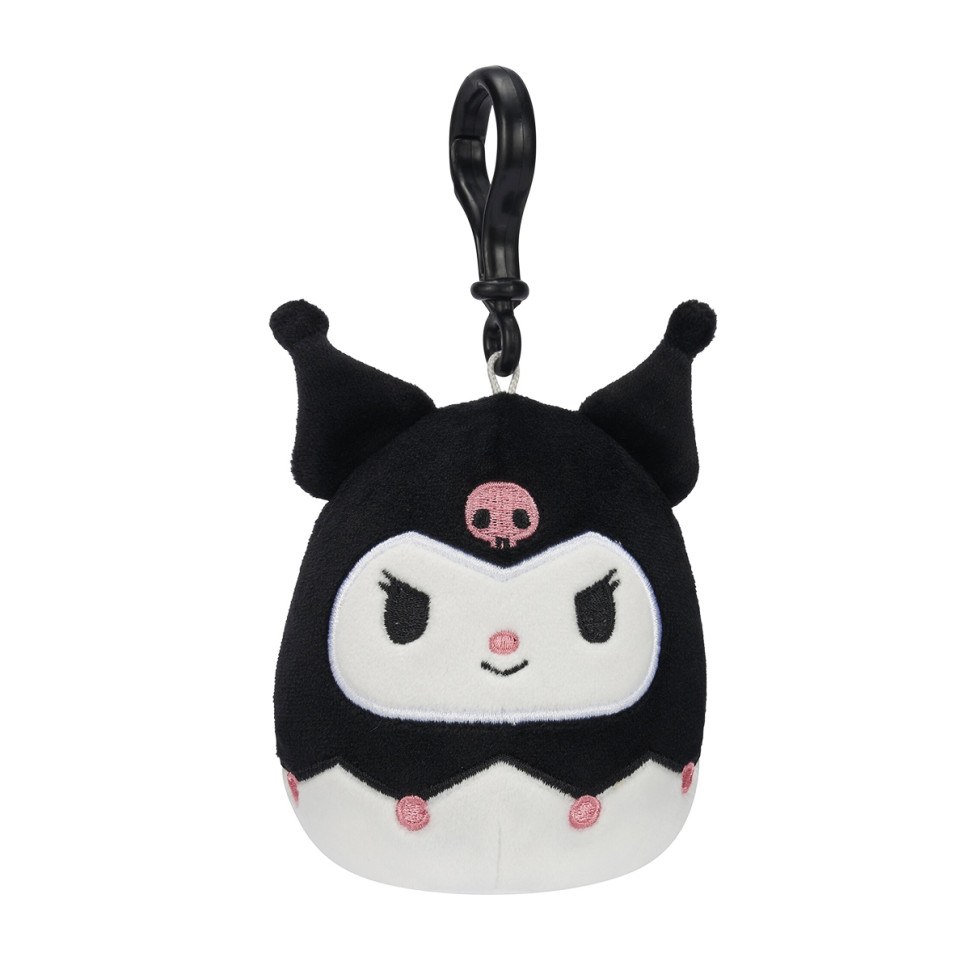 Дитяча м9;яка іграшка на кліпсі серії «Хелло Кітті» Куромі Squishmallows SQSN00277, 9 см