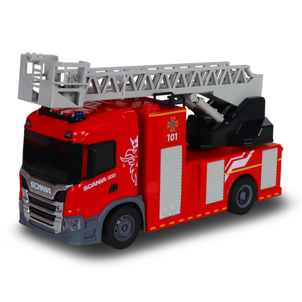 УЦІНКА!!! Автомодель дитяча Scania "Пожежна машина" TechnoDrive 6407KS-UC світло, звук