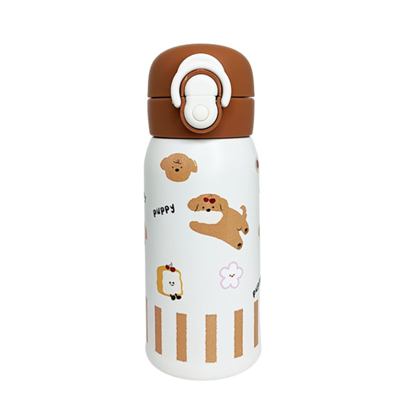 Дитячий термос-поїлка MGZ-0334(Brown) коричневий, 350 мл