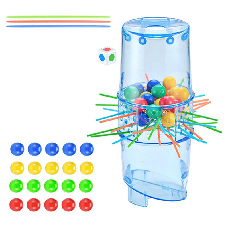 Настільна гра "Trick Stick" 7289477253, кульки, кубик, палички
