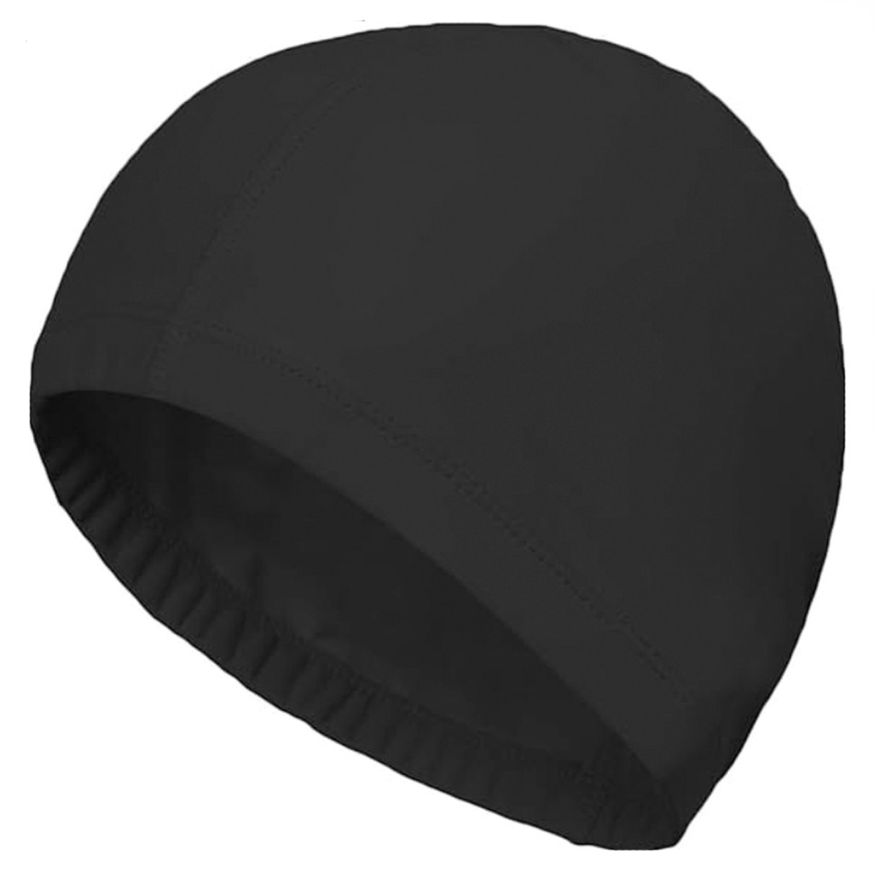 Шапочка для плавання універсальна "Fabric" NE-SP-SW02BK тканинна, чорна