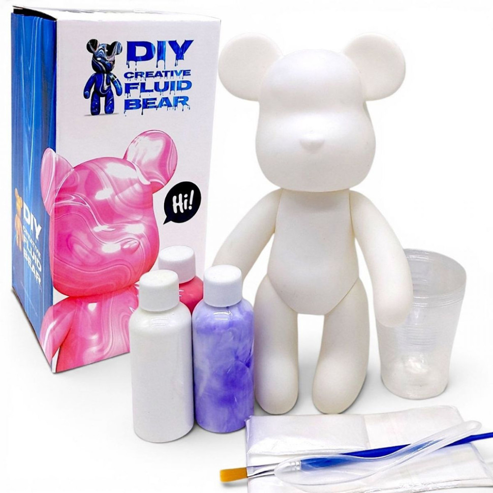 Набір для творчості "Fluid Bear Флюїдний ведмедик" FLUID BEAR