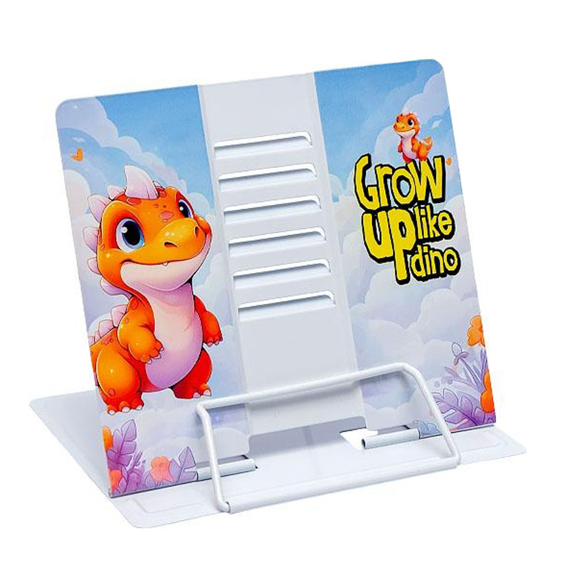 Підставка для книг "Grow up like dino" LTS-8226-1 металева