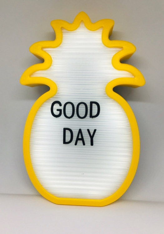 Нічник світильник Ананас Light up message board з посланням