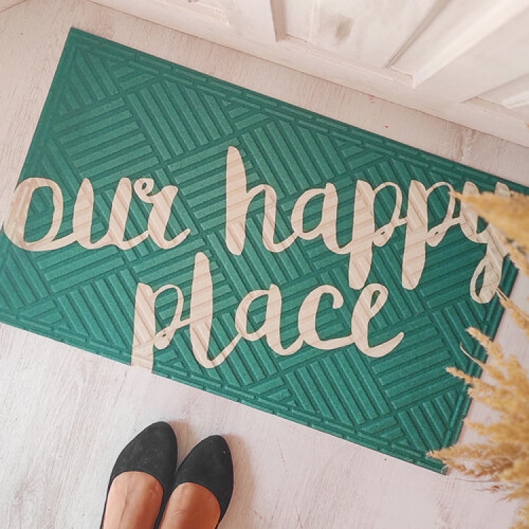 Дверний коврик Our happy place