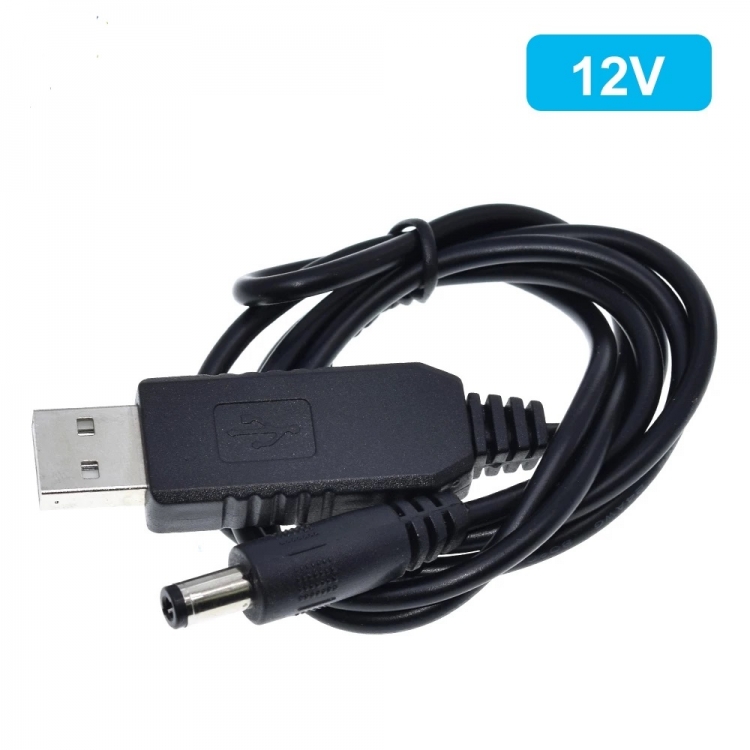 Кабель USB DC 12V для живлення роутера від Power Bank