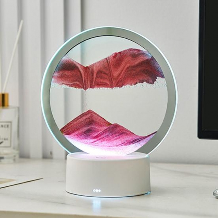 Нічник 3D з Led підсвічуванням 7 режимів пісок Сахари