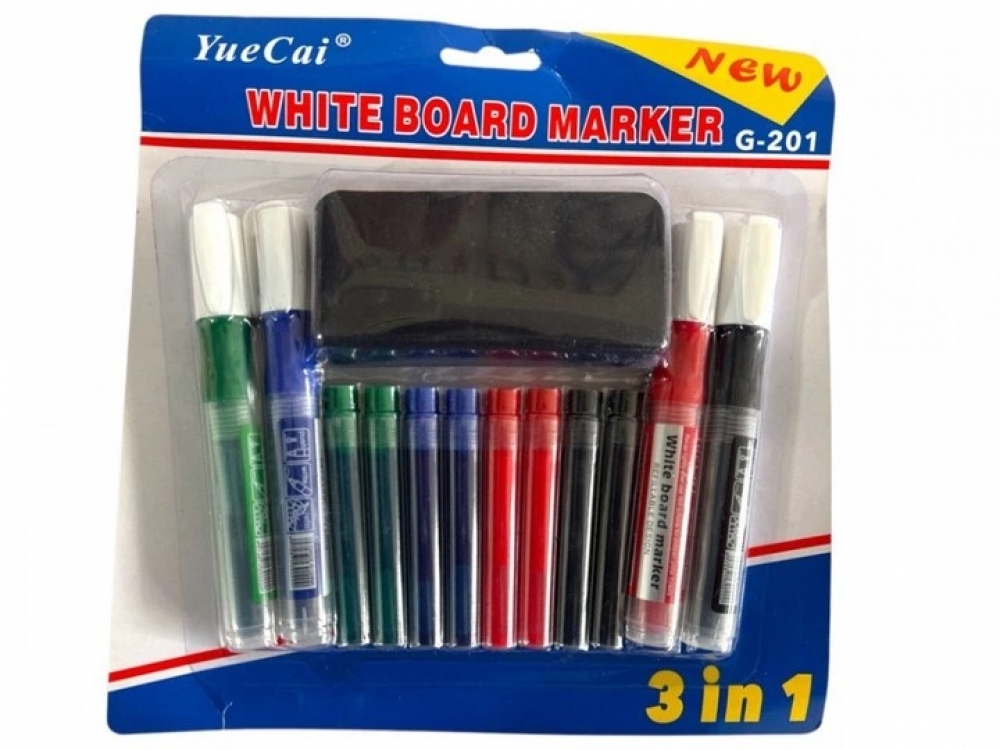 Набір маркерів для дошки Whiteboard Marker, 3 шт.
