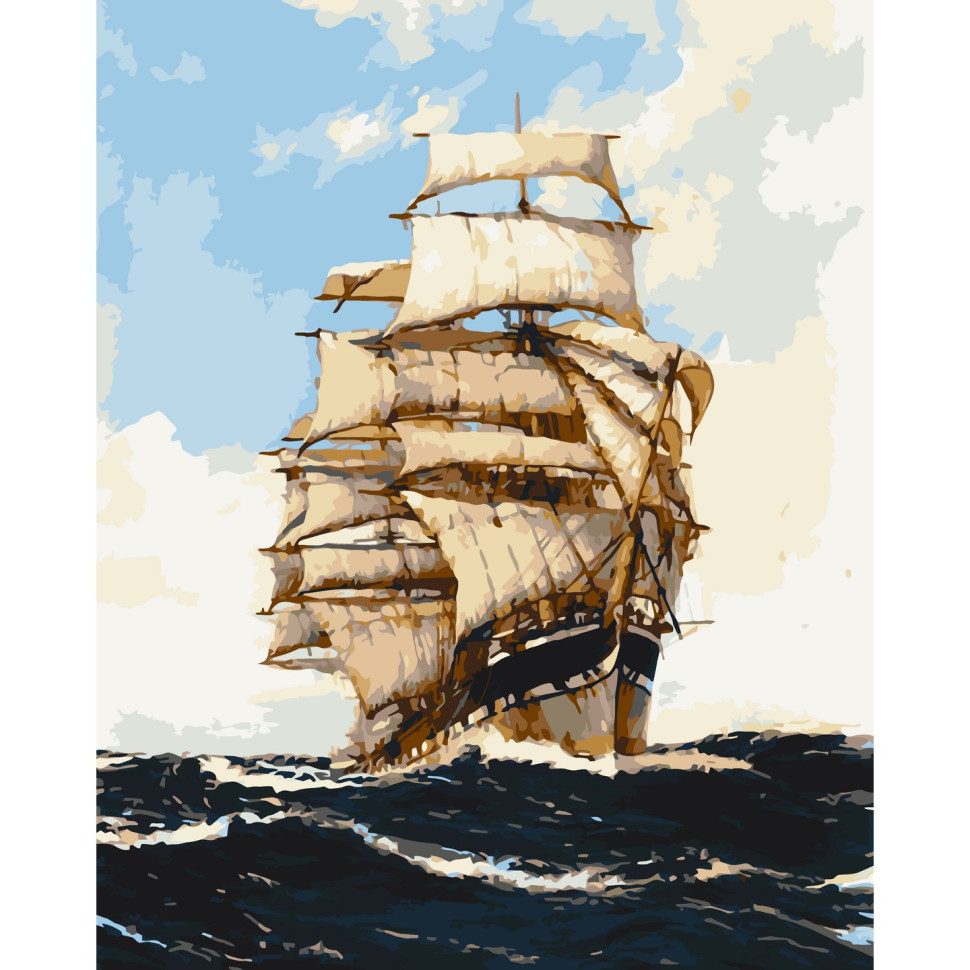 УЦІНКА! Картина за номерами "Далека подорож" Art Craft 10611-AC-UC 40х50 см