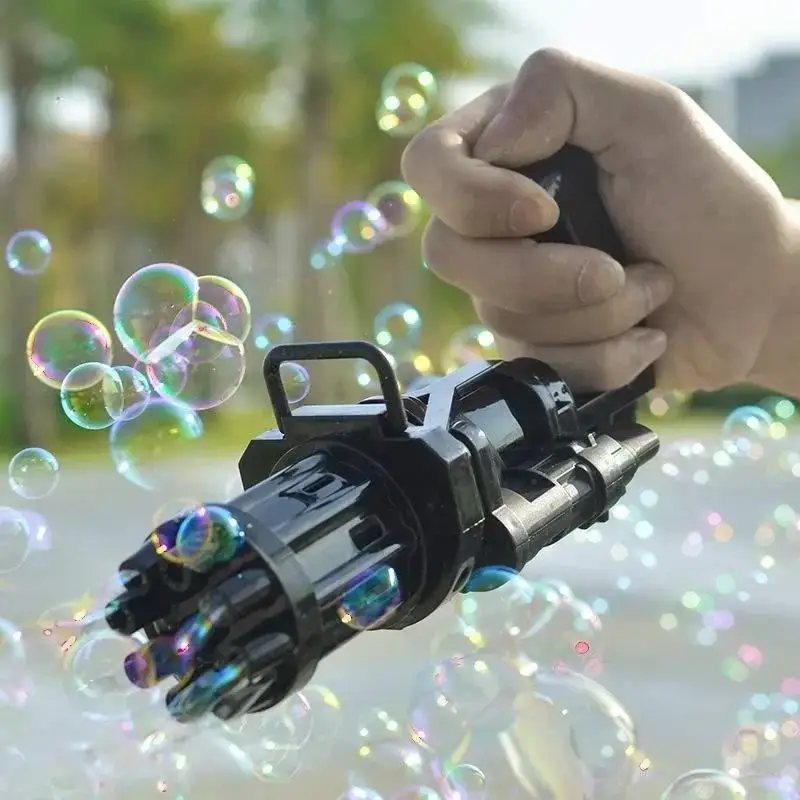 Кулемет автомат для мильних бульбашок BUBBLE GUN BLASTER