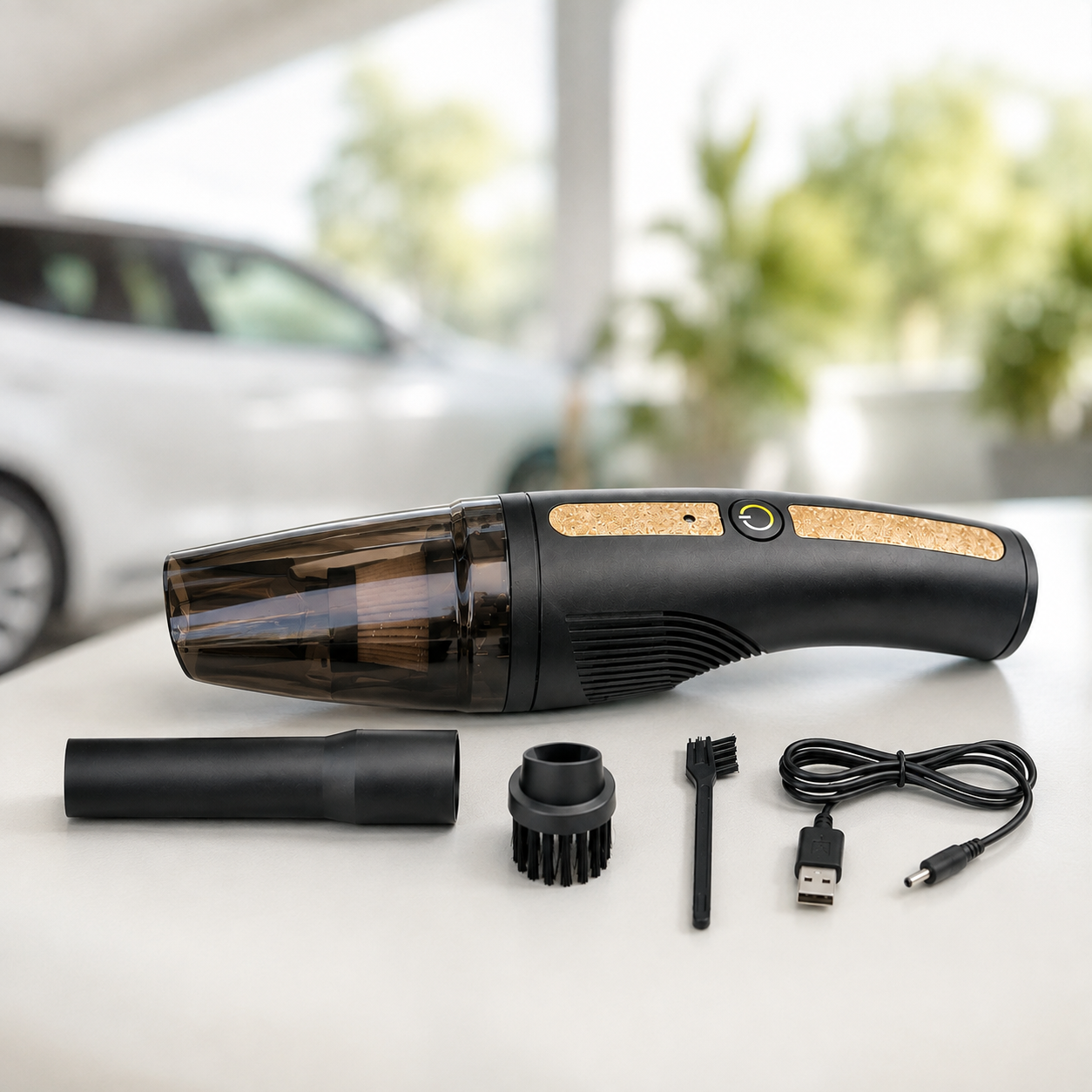 Бездротовий ручний пилосос для автомобіля 60 Вт / Вакуумний пилосос Vacuum Cleaner HY05 2000mAh