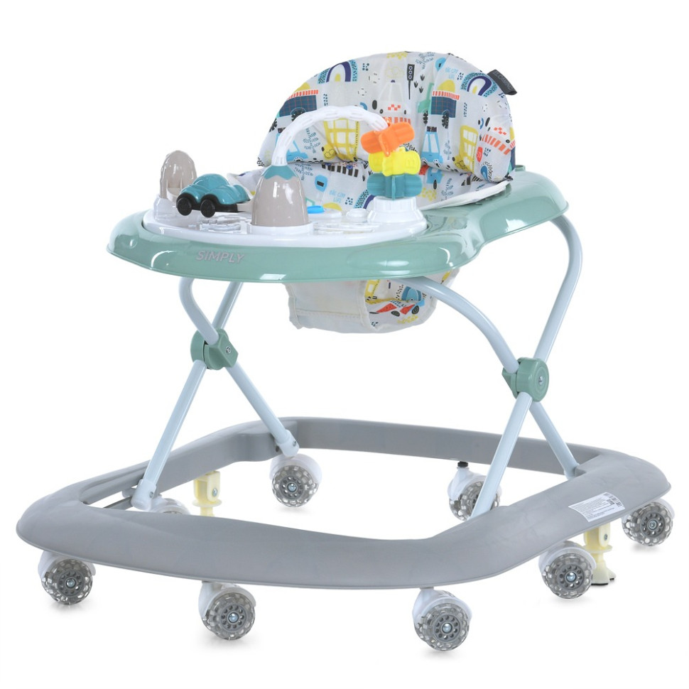 Дитячі ходунки Simply ME 1215 Green, музика, світло