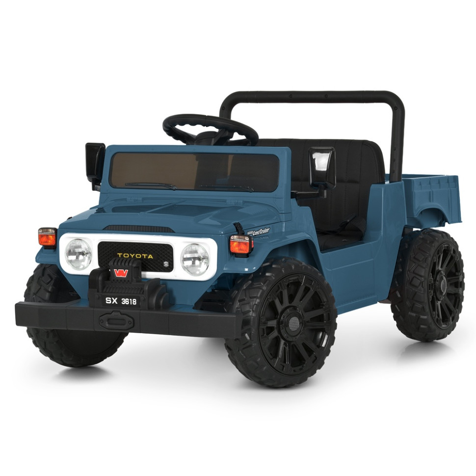 Дитячий електромобіль Джип M 6308EBLR-4 до 50 кг