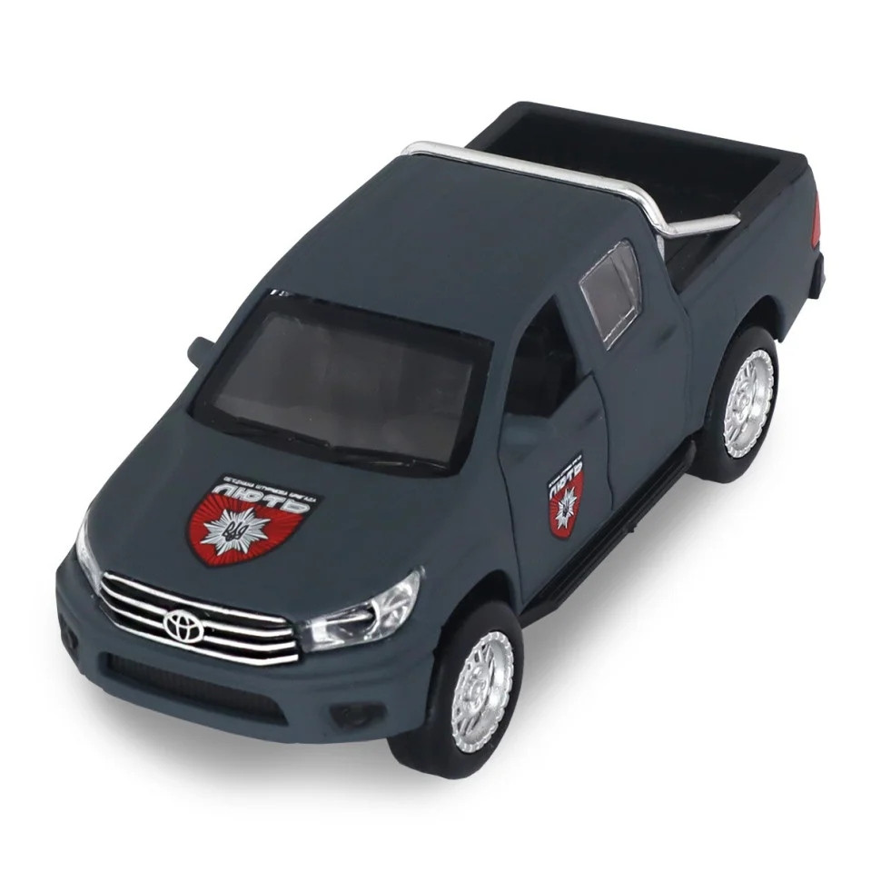 Автомодель серії "Шеврони Героїв" Toyota Hilux "Лють" TechnoDrive KM6118F