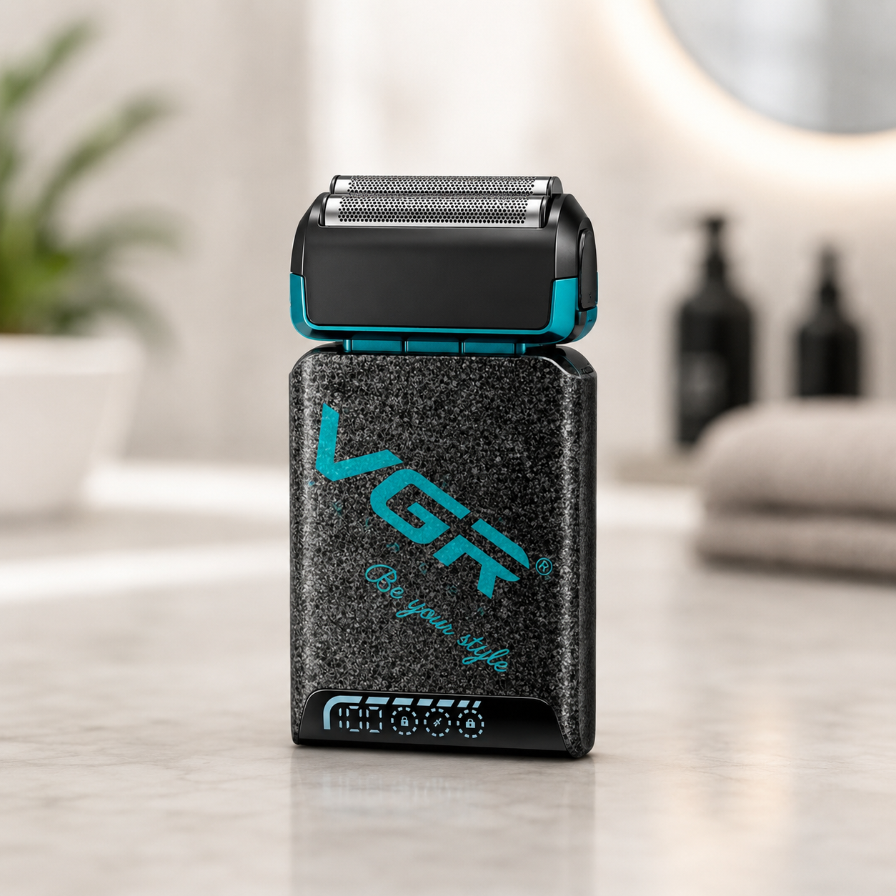 Бритва VGR 374 Black / Професійний шейвер VGR / Чоловіча електробритва з USB