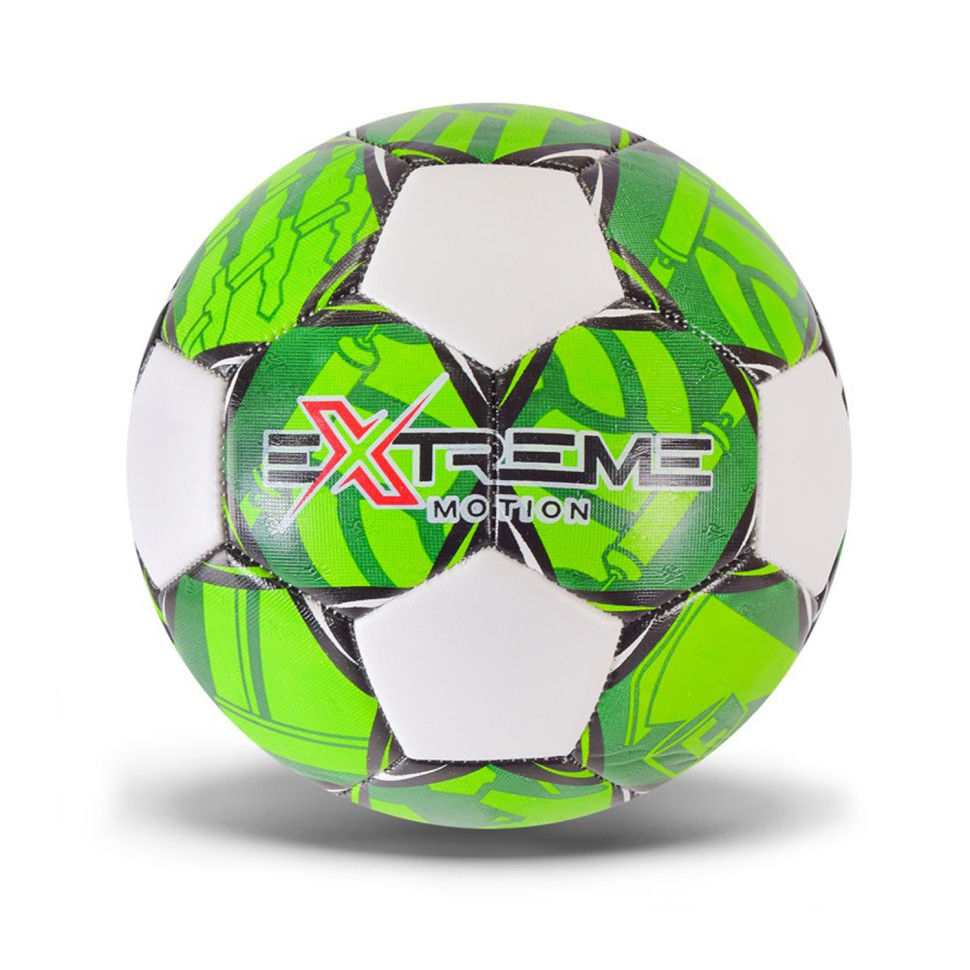 М9;яч футбольний "Extreme motion" FB24018 розмір № 5  Зелений