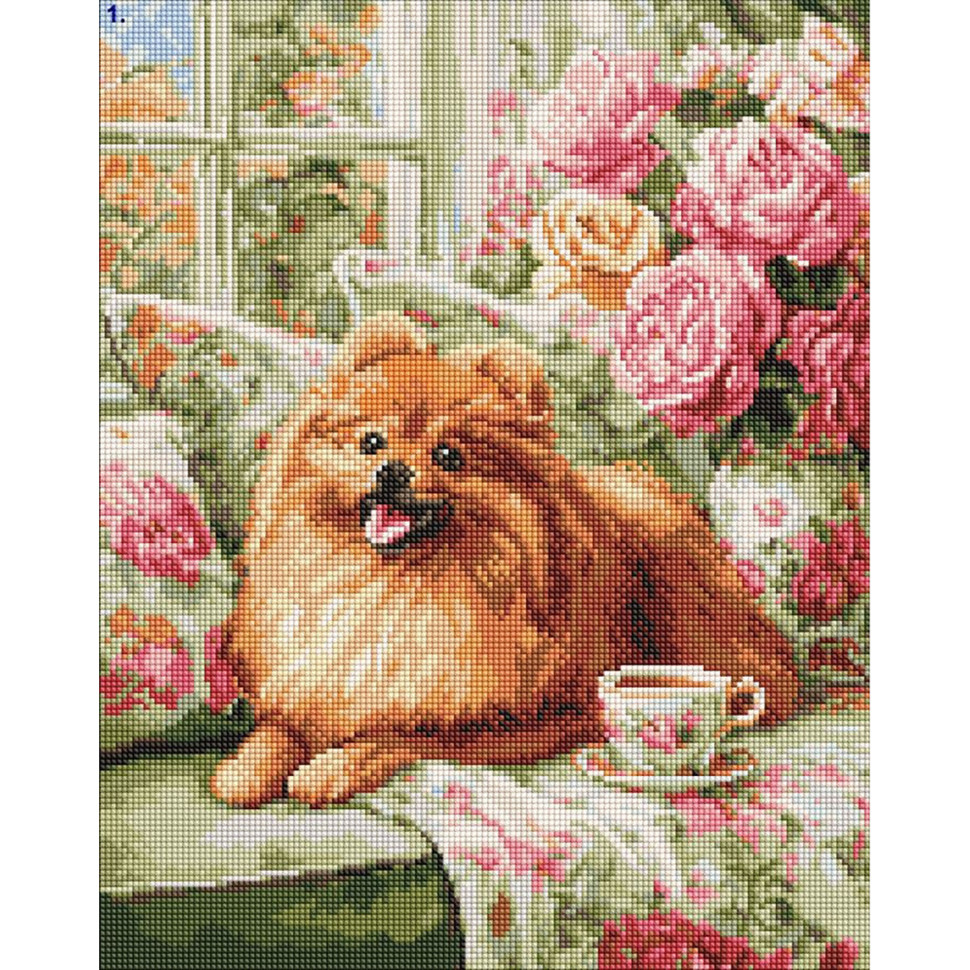 Алмазна мозаїка "Аромат щастя" ©art_selena_ua AMO20055, 40х50 см