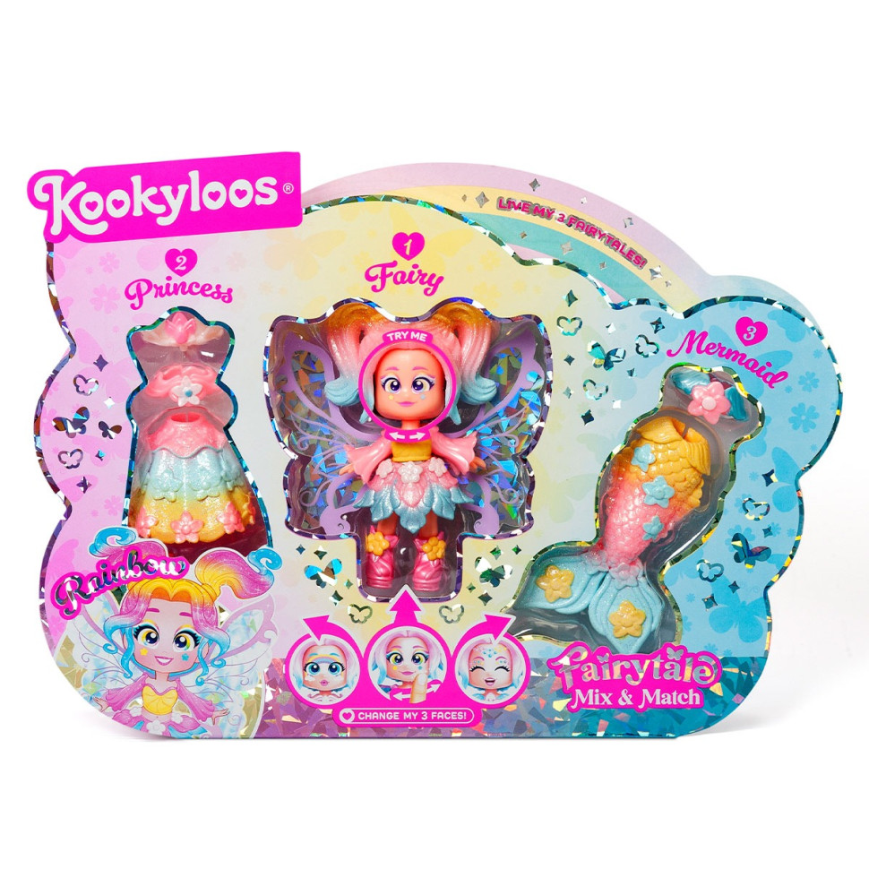 Ігровий набір з лялькою "Рейнбоу" KOOKYLOOS PKLSP106IN210 серії "Fairytale"
