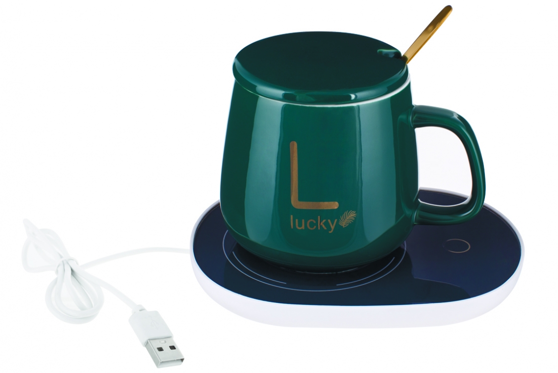 Чашка Lucky з підігрівом від USB подарункова коробка
