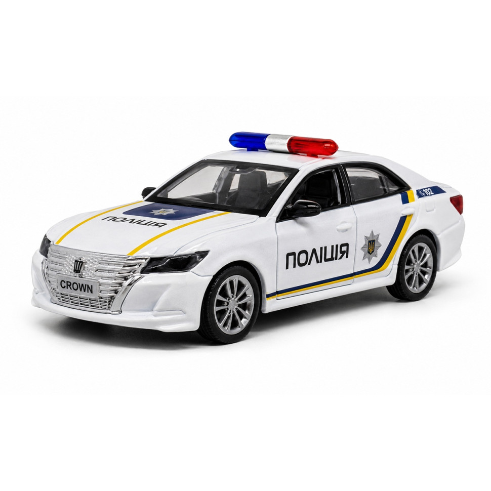Автомодель дитяча Toyota Crown "Поліція" TechnoDrive KM260418P, масштаб 1:40
