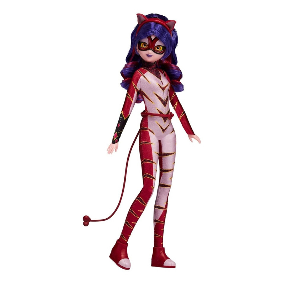 Дитяча іграшкова лялька "Леді Баг і Супер-Кіт" Пурпурова Тигриця Miraculous 50023 з аксесуарами