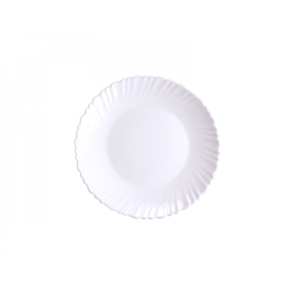 Тарілка обідня Wave Blanco Vittora 22 см V-220W