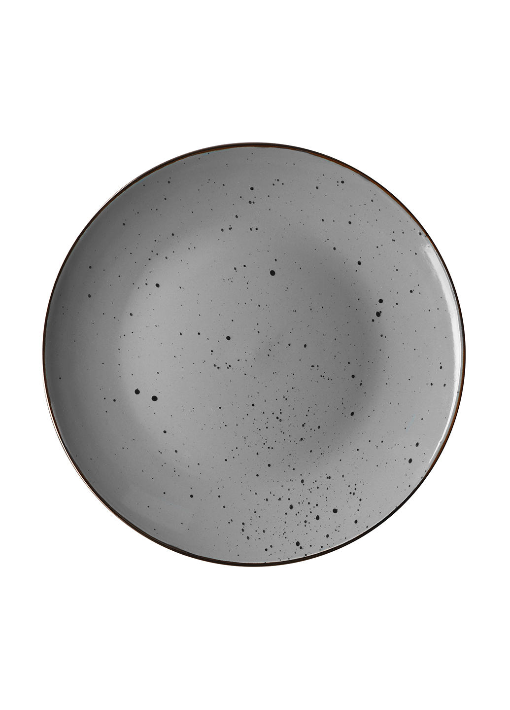 Тарілка обідня 26 см Ardesto Bagheria Grey AR2926GREY
