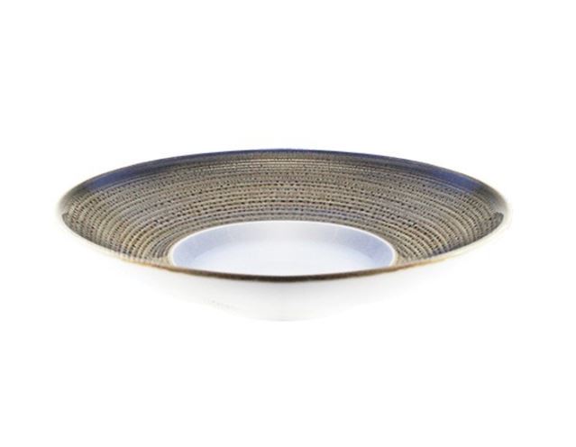 Тарілка глибока LOSK Brenda 25,5 см Brown L0660-T8601582B