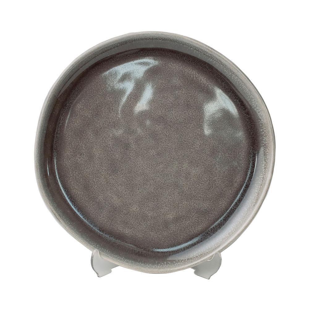 Тарілка десертна 20,6 см LOSK Organic Grey L0470-92C-013-S3