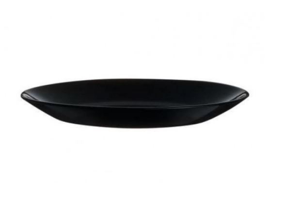 Тарілка десертна Luminarc Zelie Black 18 см V3891