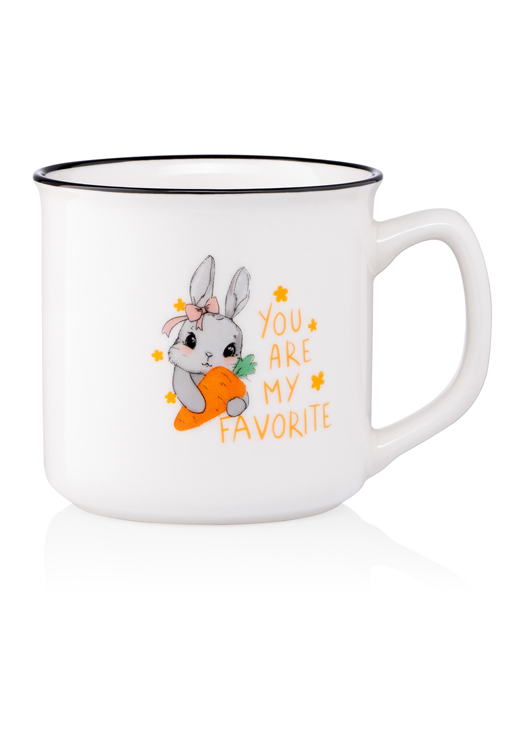 Чашка Ardesto Cute rabbit 320 мл порцеляна AR3460